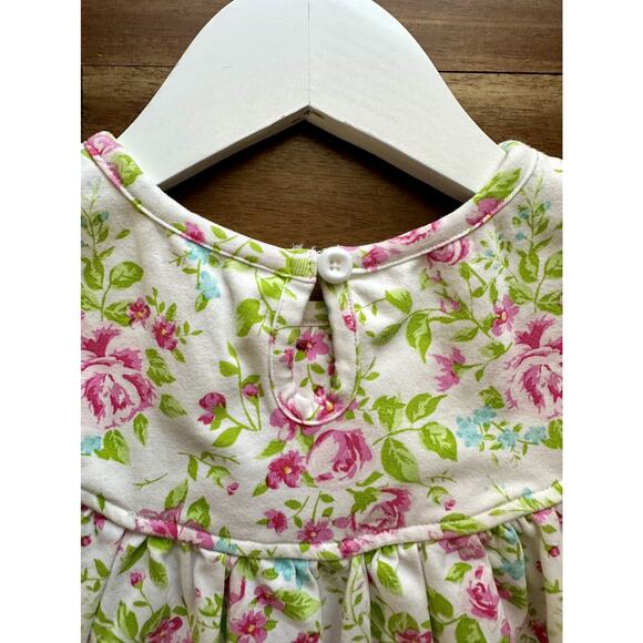 SweetHoney OG Out To Play Set Tunic Shorts Dainty Cake Floral Sleeveless Cream 5 - Picture 5 of 10